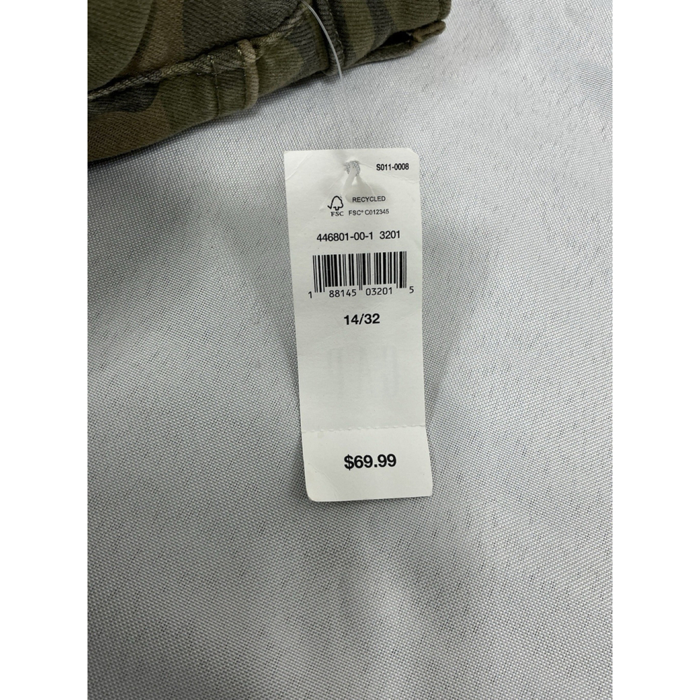 Womans Gap Denim Leggings 14/32 Stretch Midrise Skinny Camo Zip Button NWT - Picture 4 of 9